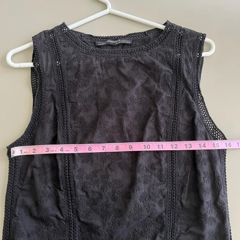 All Saints embroidered top - Picture 5 of 6